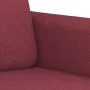Zweiplätziges Stoffsofa in dunkelroter Farbe, 120 cm breit. von , Sofas - Ref: Foro24-359476, Preis: 199,65 €, Rabatt: %