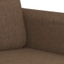 Sofá de 2 plazas de tela marrón 140 cm by , Sofas - Ref: Foro24-359481, Price: 212,92 €, Discount: %