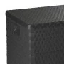 Anthracite rattan PP garden storage box 120x56x63cm by vidaXL, Outdoor storage boxes - Ref: Foro24-43711, Price: 126,63 €, Di...