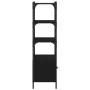 Librería de 3 estantes madera ingeniería negro 70x30x109,5 cm by , Bookcases and shelves - Ref: Foro24-838993, Price: 68,26 €...