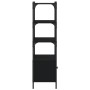 Librería de 3 estantes madera ingeniería negro 70x30x109,5 cm by , Bookcases and shelves - Ref: Foro24-838993, Price: 69,54 €...