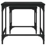 Mesas de centro apilables 2 piezas madera de ingeniería negro by , Coffee table - Ref: Foro24-838918, Price: 37,53 €, Discoun...