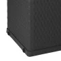 Anthracite rattan PP garden storage box 120x56x63cm by vidaXL, Outdoor storage boxes - Ref: Foro24-43711, Price: 126,63 €, Di...