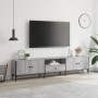 Mueble de TV cajón madera ingeniería gris Sonoma 200x25x44 cm by , TV Furniture - Ref: Foro24-838991, Price: 101,57 €, Discou...