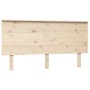 Bettkopfteil aus massivem Kiefernholz, 154 x 6 x 82,5 cm von , Kopf- und Fußteile - Ref: Foro24-819175, Preis: 72,03 €, Rabat...