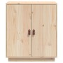 Solid pine wood sideboard 65.5x40x75 cm by , Sideboards - Ref: Foro24-820117, Price: 124,04 €, Discount: %