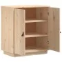 Aparador de madera maciza de pino 65,5x40x75 cm de , Aparadores - Ref: Foro24-820117, Precio: 121,61 €, Descuento: %
