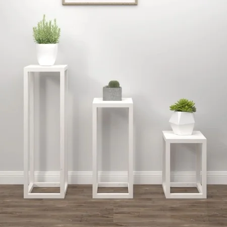 3-piece bar set solid white pine wood by , Pot stands - Ref: Foro24-822268, Price: 107,31 €, Discount: %