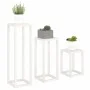Set de bar 3 piezas madera maciza de pino blanco de , Soportes para macetas - Ref: Foro24-822268, Precio: 107,31 €, Descuento: %