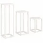 3-teiliges Bar-Set aus massivem weißem Kiefernholz von , Topfständer - Ref: Foro24-822268, Preis: 107,42 €, Rabatt: %