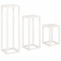 Set de bar 3 piezas madera maciza de pino blanco de , Soportes para macetas - Ref: Foro24-822268, Precio: 109,09 €, Descuento: %