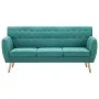3-seater sofa upholstered in green fabric 172x70x82 cm by vidaXL, Sofas - Ref: Foro24-247128, Price: 426,20 €, Discount: %