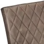 Cantilever dining chairs 2 units brown genuine leather by , dining chairs - Ref: Foro24-321845, Price: 289,30 €, Discount: %