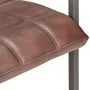 Freischwinger-Esszimmerstuhl, 2 Stück, gealtertes braunes Echtleder von , Essstühle - Ref: Foro24-321853, Preis: 276,94 €, Ra...