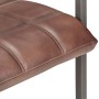 Freischwinger-Esszimmerstuhl, 2 Stück, gealtertes braunes Echtleder von , Essstühle - Ref: Foro24-321853, Preis: 284,20 €, Ra...
