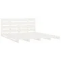 Estructura de cama madera maciza de pino blanco 120x200 cm de , Camas y somieres - Ref: Foro24-3120128, Precio: 194,27 €, Des...