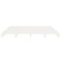 Estructura de cama madera maciza de pino blanco 120x200 cm de , Camas y somieres - Ref: Foro24-3120128, Precio: 194,27 €, Des...
