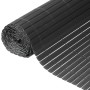 Nature Valla ocultación jardín doble cara PVC gris antracita 1,5x3 m de , Paneles de vallas - Ref: Foro24-428522, Precio: 65,...