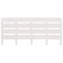 Cabecero madera maciza de pino blanco 120x3x80 cm de , Cabeceros y pies de cama - Ref: Foro24-821338, Precio: 52,24 €, Descue...