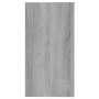 Sonoma gray plywood side table 50x26x50 cm by , Side tables - Ref: Foro24-826630, Price: 30,33 €, Discount: %