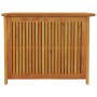 Garten-Aufbewahrungsbox aus massivem Akazienholz, 75 x 75 x 58 cm von , Aufbewahrungsboxen für den Außenbereich - Ref: Foro24...