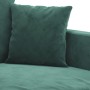 Dunkelgrünes 2-Sitzer-Sofa aus Samt, 120 cm von , Sofas - Ref: Foro24-359295, Preis: 198,29 €, Rabatt: %