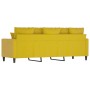 Sofá de 3 plazas terciopelo amarillo 180 cm de , Sofás - Ref: Foro24-359319, Precio: 257,28 €, Descuento: %