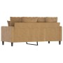Braunes 2-Sitzer-Sofa aus Samt, 140 cm von , Sofas - Ref: Foro24-359310, Preis: 229,96 €, Rabatt: %