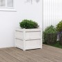 Pflanzgefäß aus massivem Weißkiefernholz, 50 x 50 x 50 cm von , Töpfe und Pflanzgefäße - Ref: Foro24-837416, Preis: 62,05 €, ...