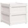 Solid white pine wood planter 50x50x50 cm by , Pots and planters - Ref: Foro24-837416, Price: 61,41 €, Discount: %