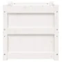 Solid white pine wood planter 50x50x50 cm by , Pots and planters - Ref: Foro24-837416, Price: 61,41 €, Discount: %