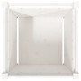 Pflanzgefäß aus massivem Weißkiefernholz, 50 x 50 x 50 cm von , Töpfe und Pflanzgefäße - Ref: Foro24-837416, Preis: 62,05 €, ...
