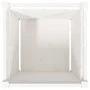 Solid white pine wood planter 50x50x50 cm by , Pots and planters - Ref: Foro24-837416, Price: 61,41 €, Discount: %