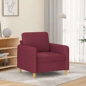 Red fabric armchair 60 cm by , Sofas - Ref: Foro24-359468, Price: 142,72 €, Discount: %