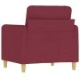 Roter Stoffsessel 60 cm von , Sofas - Ref: Foro24-359468, Preis: 142,72 €, Rabatt: %