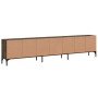 TV-Schrankschublade aus Holzwerkstoff, geräucherte Eiche, 200 x 25 x 44 cm von , TV-Möbel - Ref: Foro24-838990, Preis: 128,54...