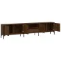 Brown oak engineered wood drawer TV cabinet 200x25x44 cm by , TV Furniture - Ref: Foro24-838992, Price: 147,00 €, Discount: %
