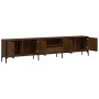 TV-Schrank mit Schubladen aus braunem Eichenholzwerkstoff, 200 x 25 x 44 cm von , TV-Möbel - Ref: Foro24-838992, Preis: 150,4...