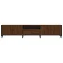 Brown oak engineered wood drawer TV cabinet 200x25x44 cm by , TV Furniture - Ref: Foro24-838992, Price: 147,00 €, Discount: %