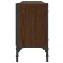 Brown oak engineered wood drawer TV cabinet 200x25x44 cm by , TV Furniture - Ref: Foro24-838992, Price: 147,00 €, Discount: %