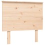 Estructura de cama individual con cabecero madera maciza de , Camas y somieres - Ref: Foro24-3195181, Precio: 91,15 €, Descue...