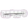Gartenmöbel-Set 8-teilig aus massivem weißem Kiefernholz von , Gartensets - Ref: Foro24-3186292, Preis: 499,49 €, Rabatt: %