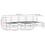 Gartenmöbel-Set 7-teilig aus massivem weißem Kiefernholz von , Gartensets - Ref: Foro24-3186362, Preis: 477,91 €, Rabatt: %