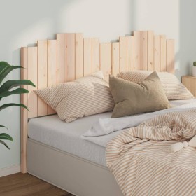 Cabecero de cama madera maciza de pino 186x4x110 cm