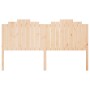 Cabecero de cama madera maciza de pino 186x4x110 cm de , Cabeceros y pies de cama - Ref: Foro24-818485, Precio: 82,91 €, Desc...