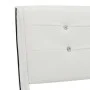 Bed with viscoelastic mattress white synthetic leather 90x200 cm by , Beds and slatted bases - Ref: Foro24-277554, Price: 467...
