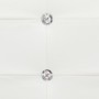 Bed with viscoelastic mattress white synthetic leather 90x200 cm by , Beds and slatted bases - Ref: Foro24-277554, Price: 342...