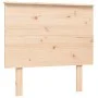 Bed for seniors with solid wood headboard 100x200cm by , Beds and slatted bases - Ref: Foro24-3195471, Price: 145,62 €, Disco...