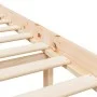Bed for seniors with solid wood headboard 100x200cm by , Beds and slatted bases - Ref: Foro24-3195471, Price: 145,62 €, Disco...