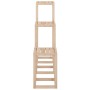 Set de soportes para plantas 3 piezas madera maciza de pino de , Soportes para macetas - Ref: Foro24-822267, Precio: 81,29 €,...